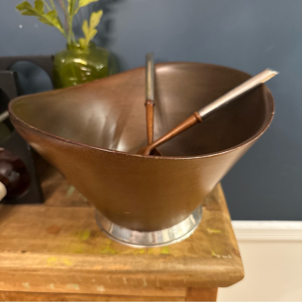 Jelba Genuine Mahogany ORIGINAL Sterling Serving Bowl Set